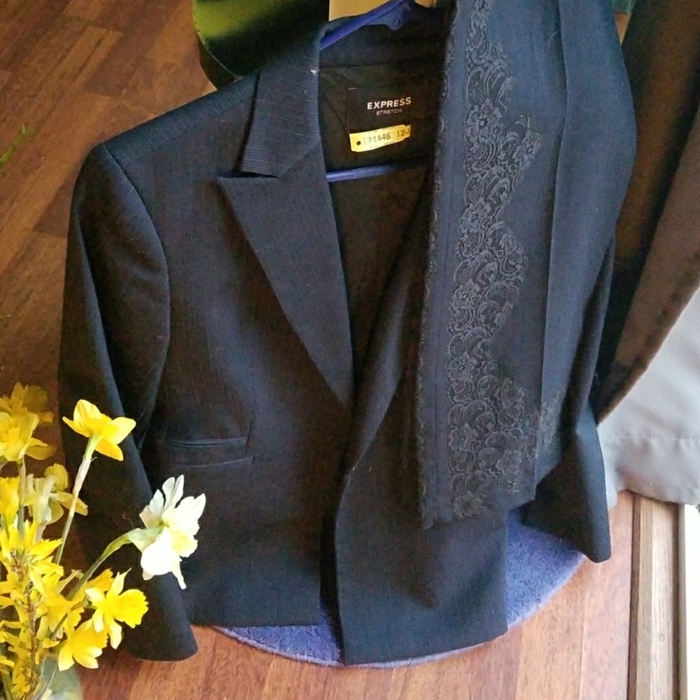 Express pants and blazer set. AMAZING condition!